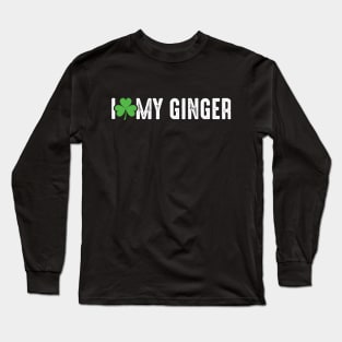 I love My Ginger Long Sleeve T-Shirt